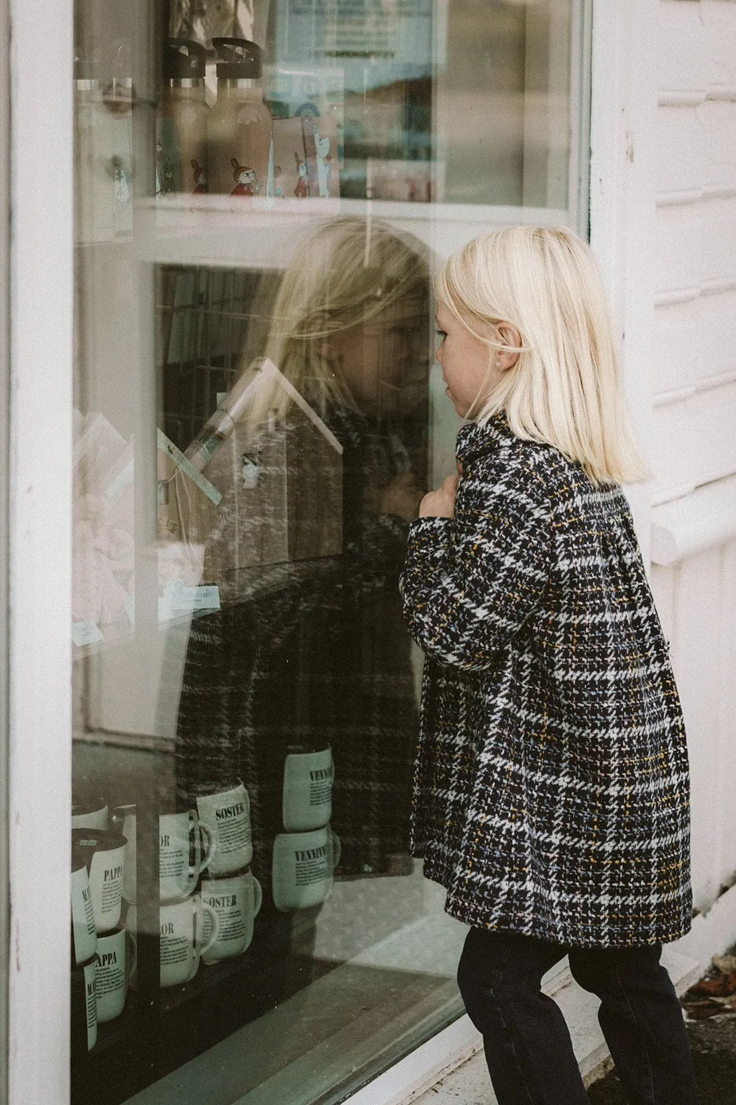 Olive Jacket, Jacket - Navy Check